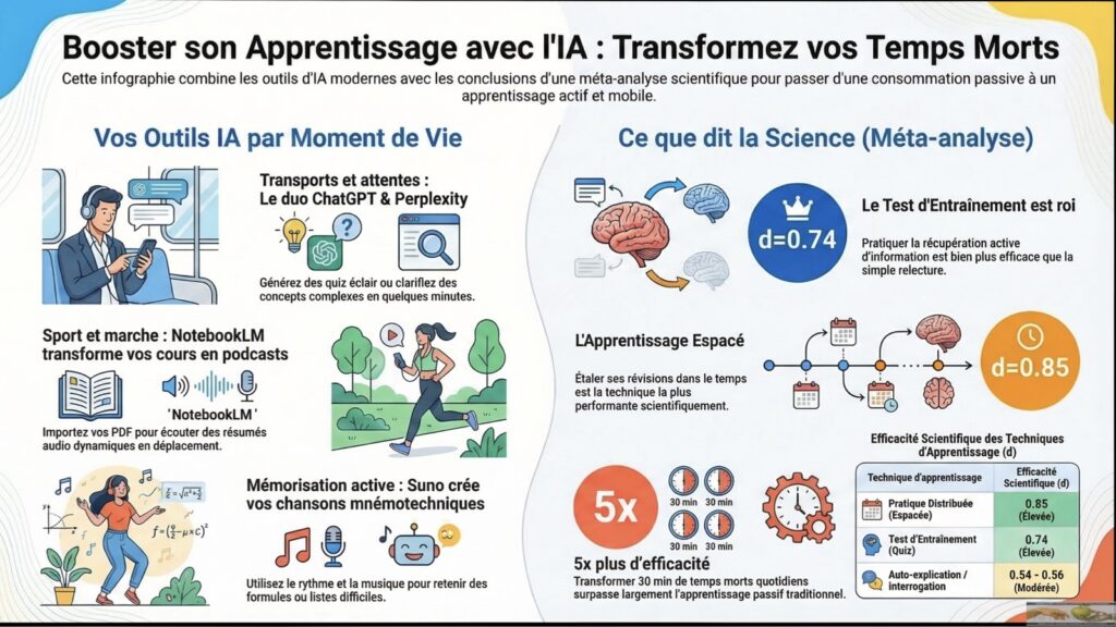 Boostez votre apprentissage grâce à l'IA, même dans les temps morts