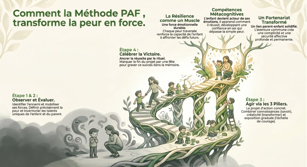 Schéma explicatif de la méthode PAF