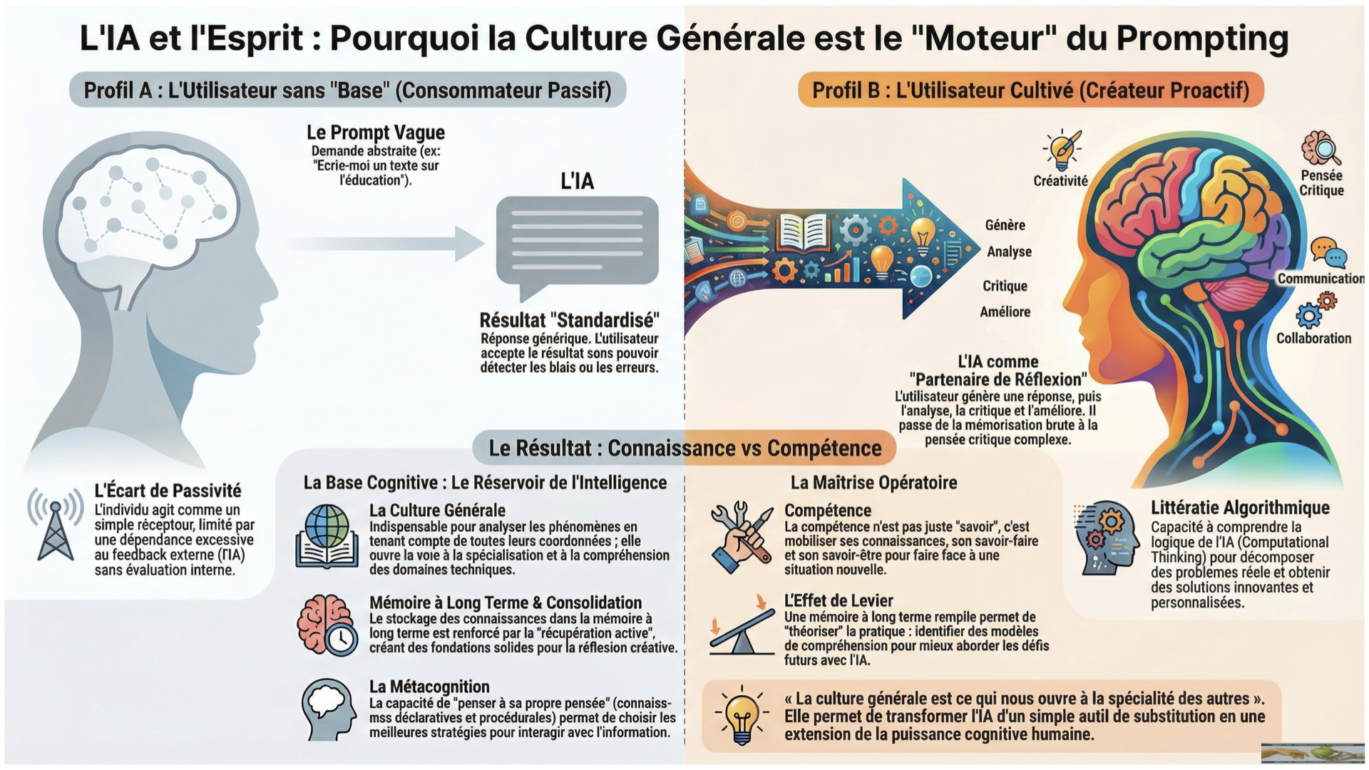 La culture générale, la clé du bon prompt