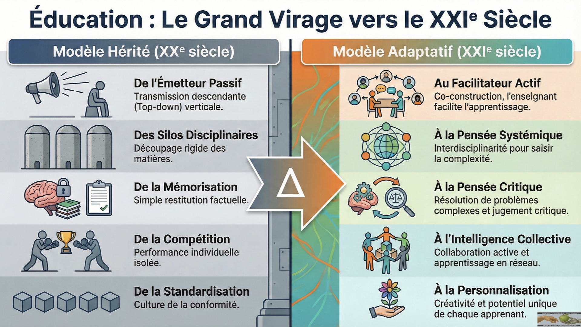 L'éducation face au futur : le virage de l'adaptabilité