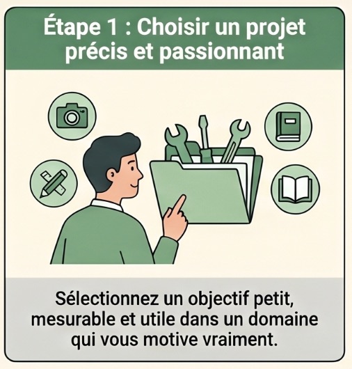 Étape 1 : choisissez un mini-projet qui vous tient à cœur