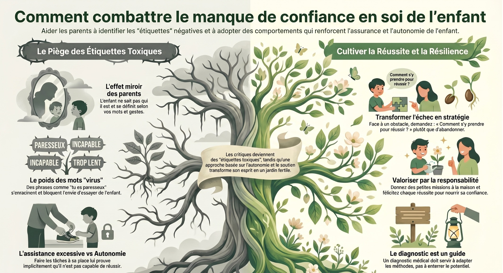 Racines toxiques : les étiquettes négatives sèmées chez l'enfant